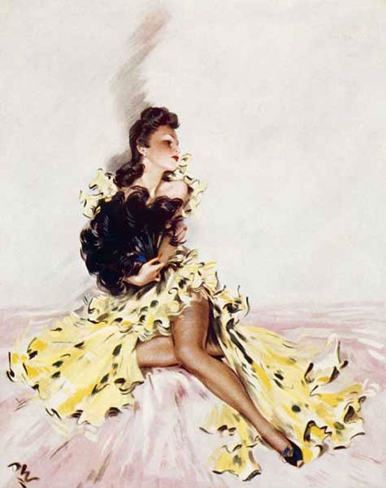 David Wright oil painting